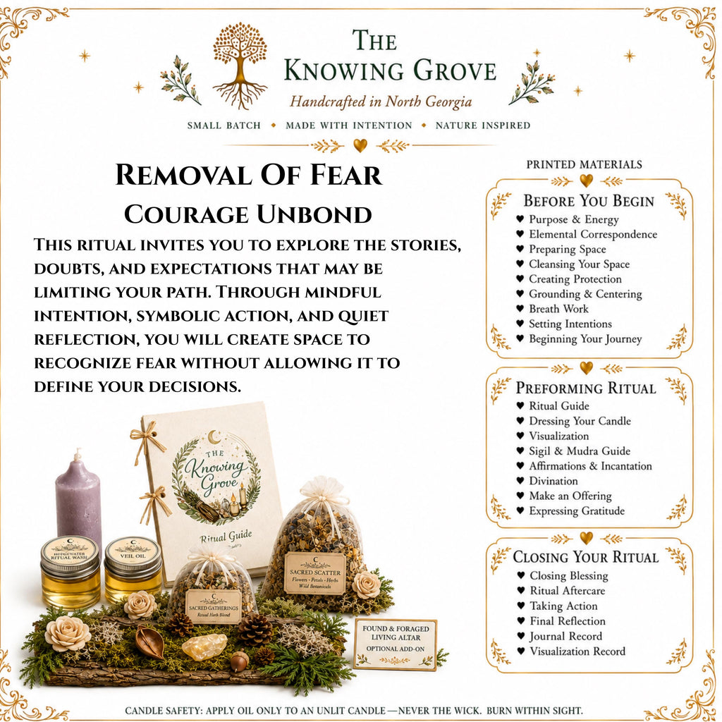Courage Ritual Spellwork Kit