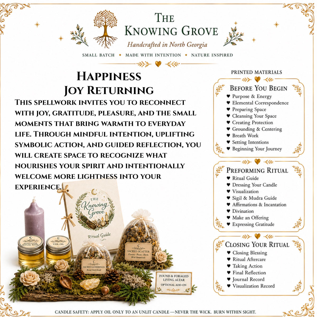 Happiness Ritual Spellwork Kit