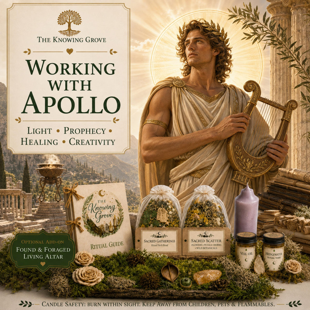 Apollo Ritual Spellwork Kit