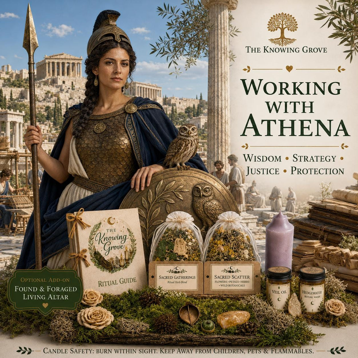 Athena Ritual Spellwork Kit