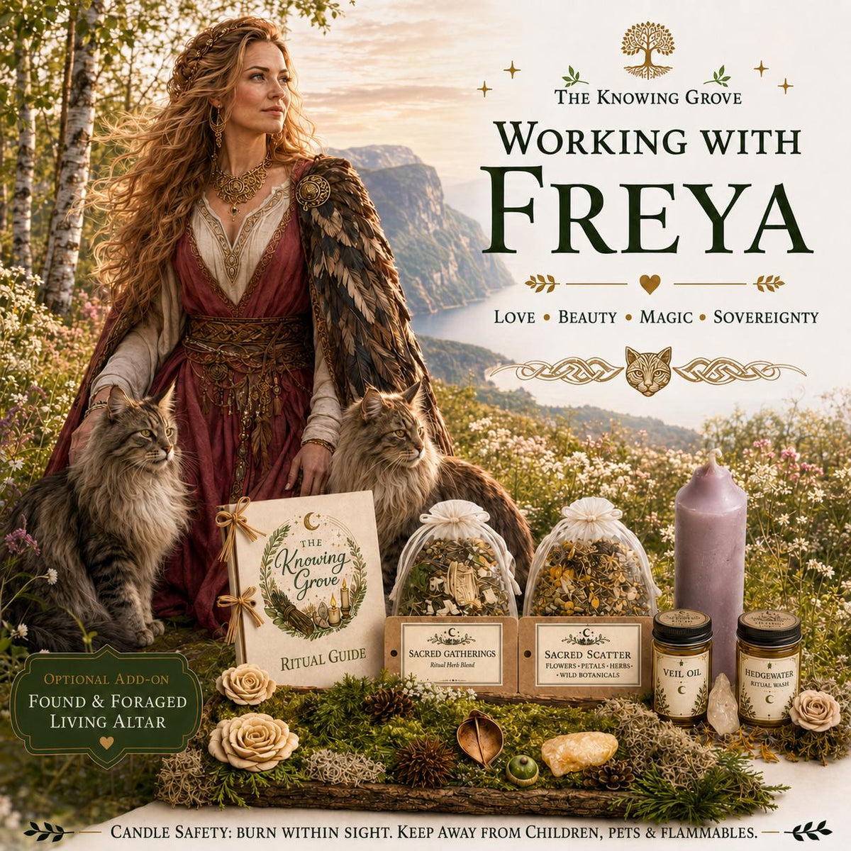 Freya Ritual Spellwork Kit