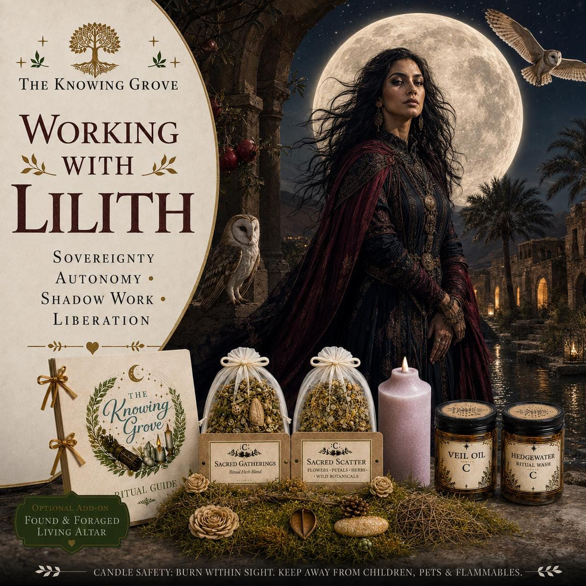 Lilith Ritual Spellwork Kit