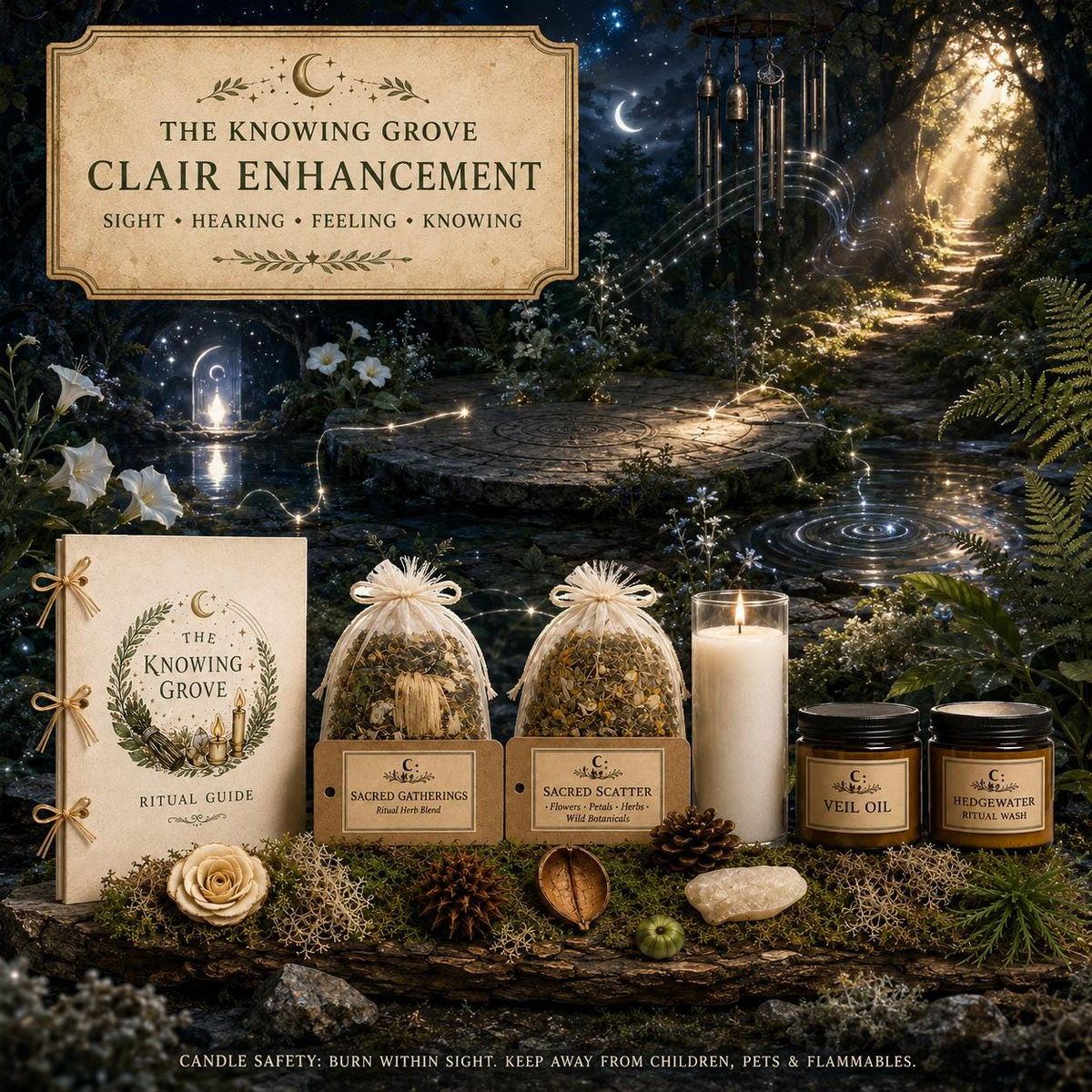 Clair Enhancement Ritual Spellwork Kit