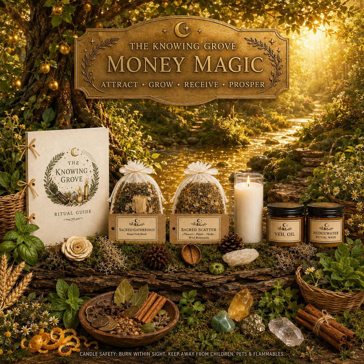Money Magic Ritual Spellwork Kit