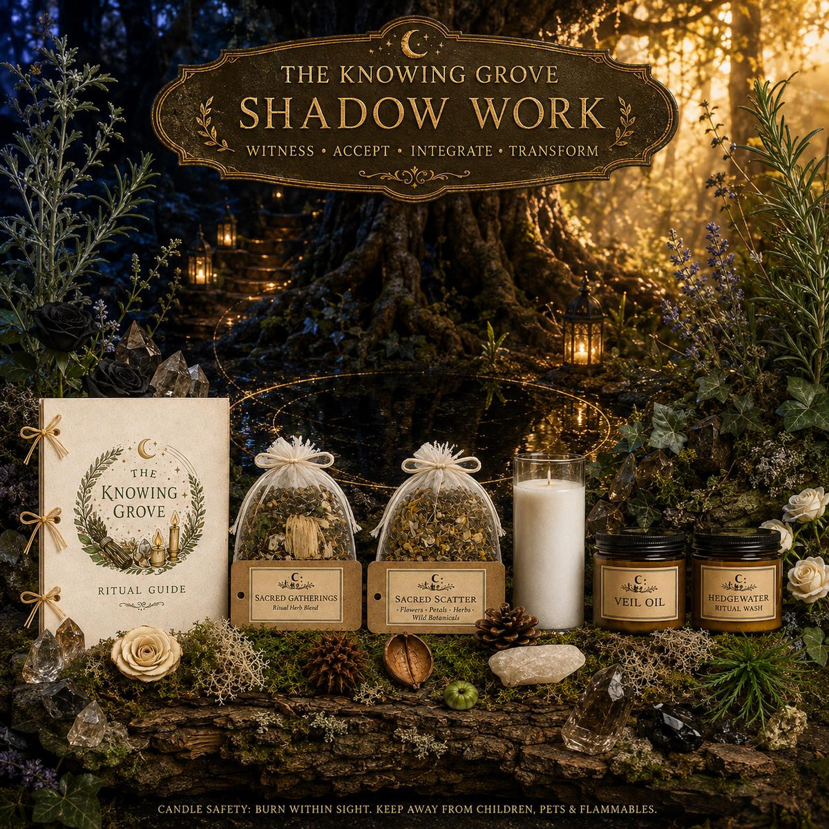 Shadow Work Ritual Spellwork Kit