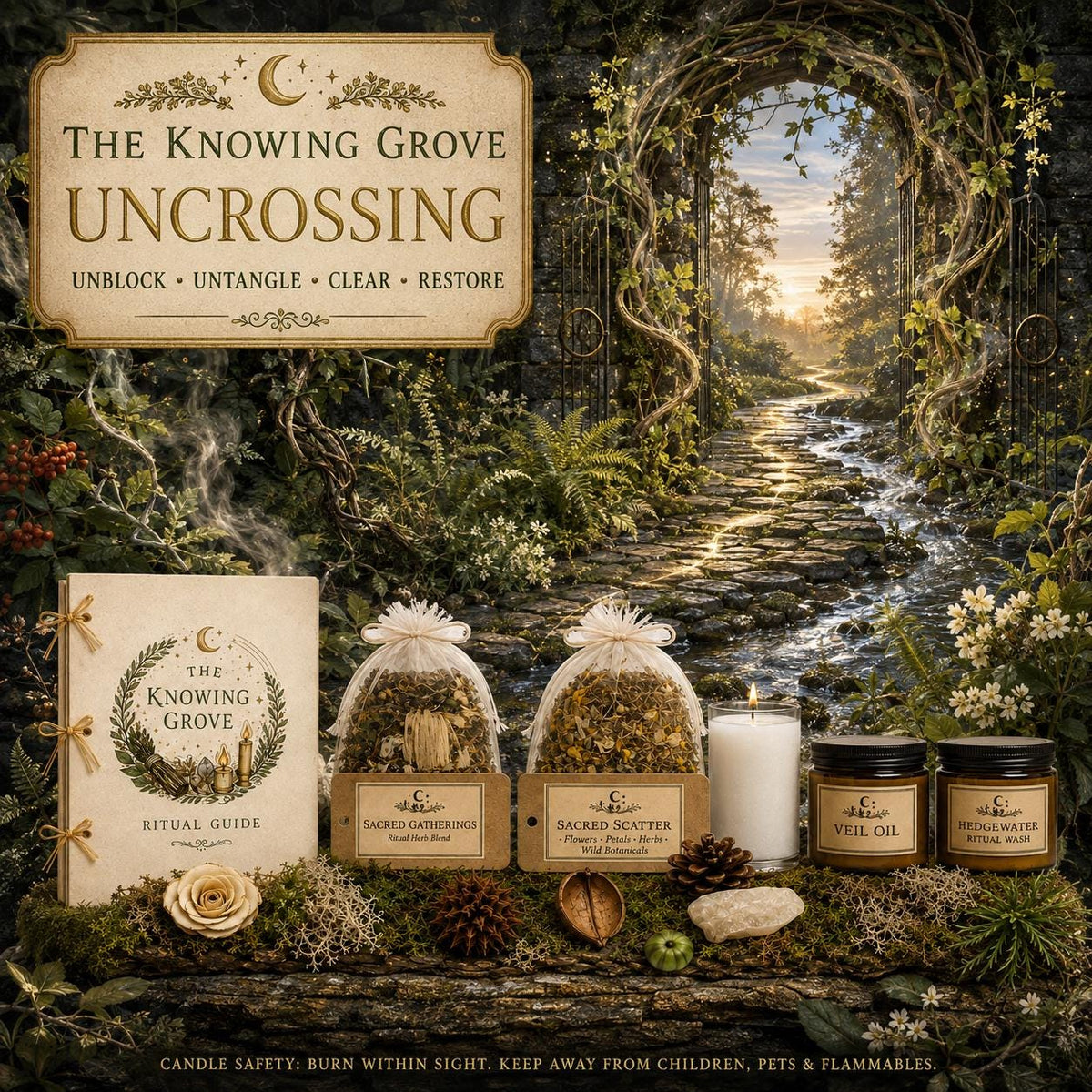 Uncrossing Ritual Spellwork Kit