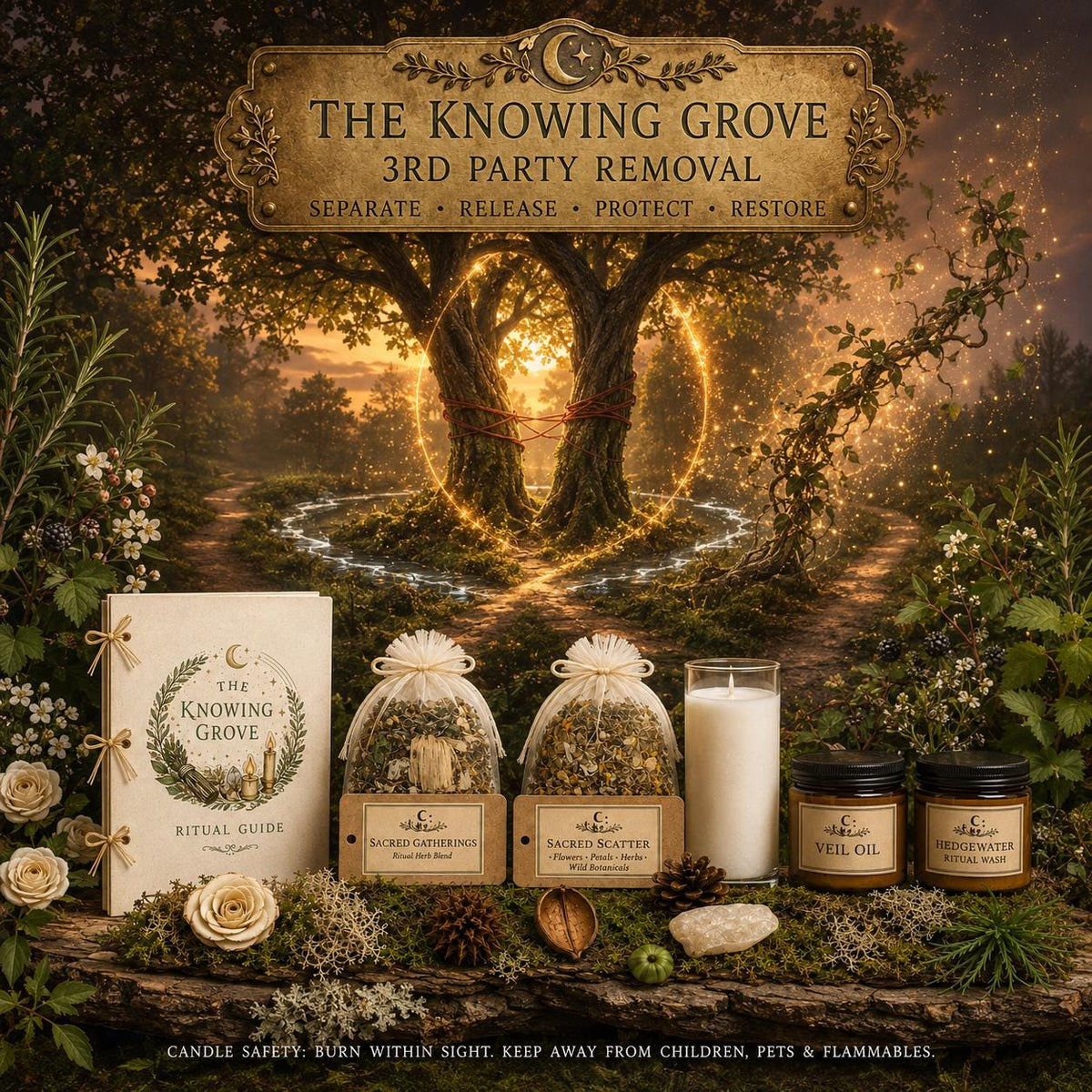Third Party Removal Ritual Spellwork Kit