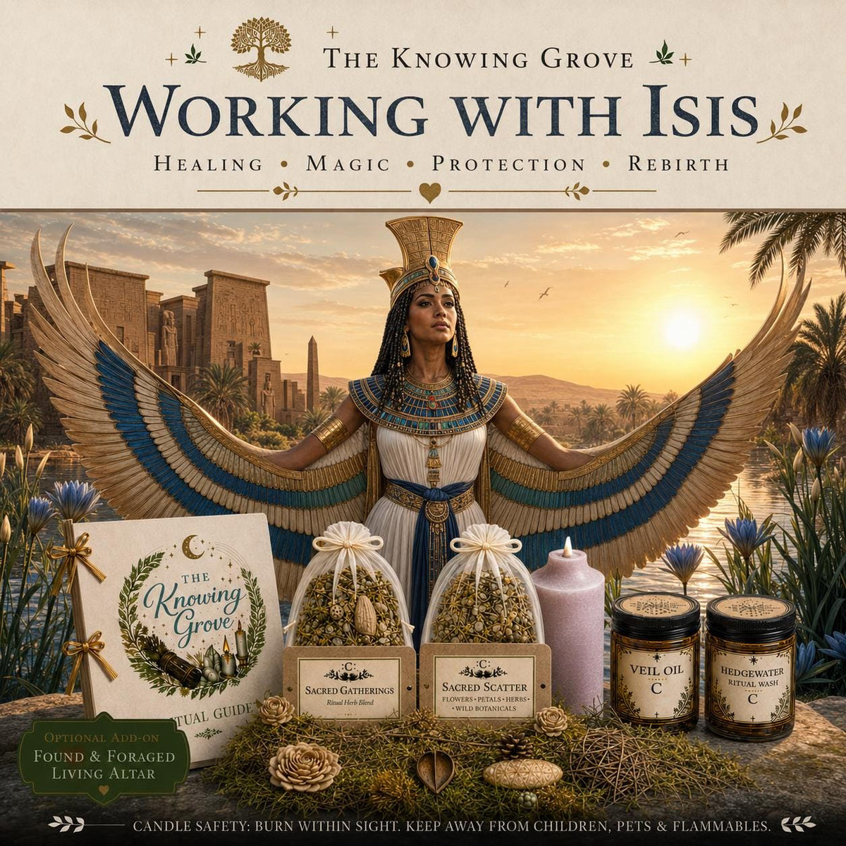Isis Ritual Spellwork Kit