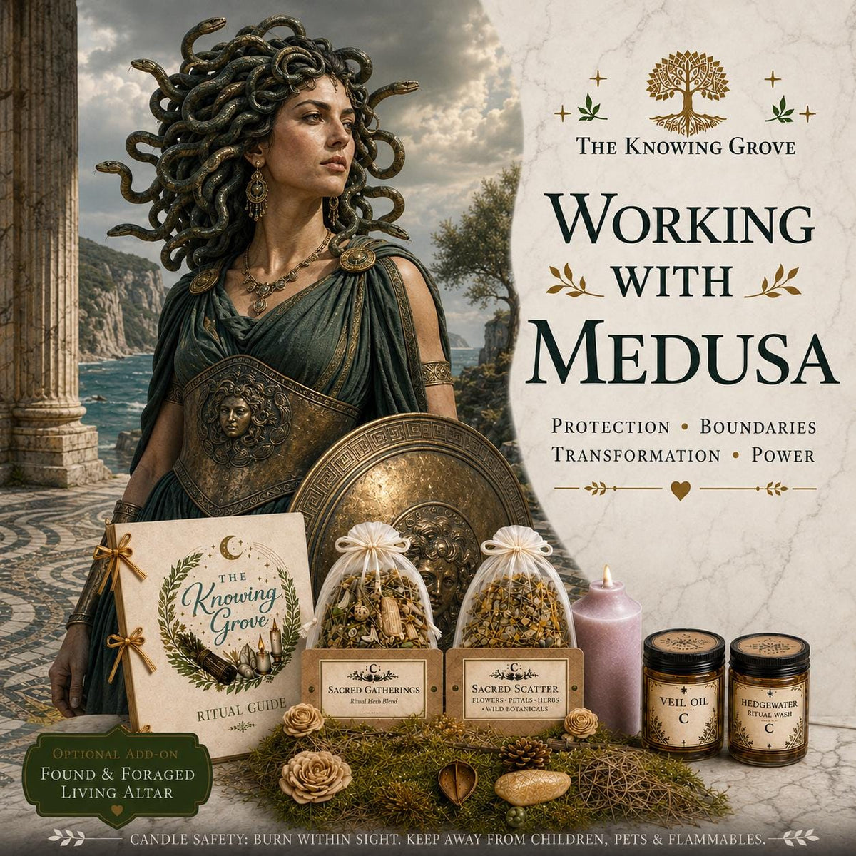 Medusa Ritual Spellwork Kit