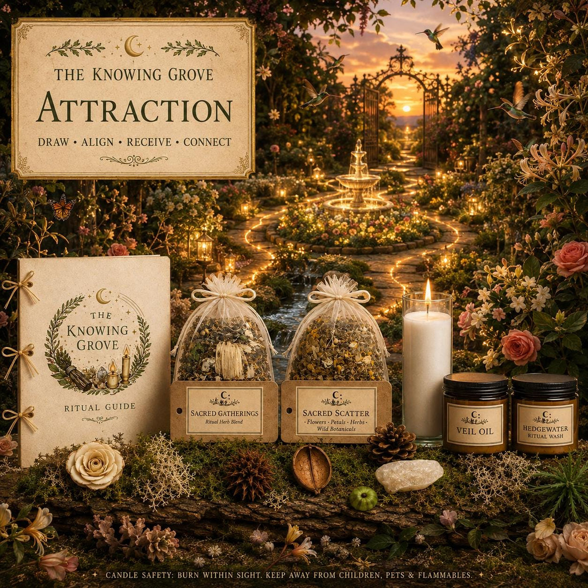 Attraction Ritual Spellwork Kit