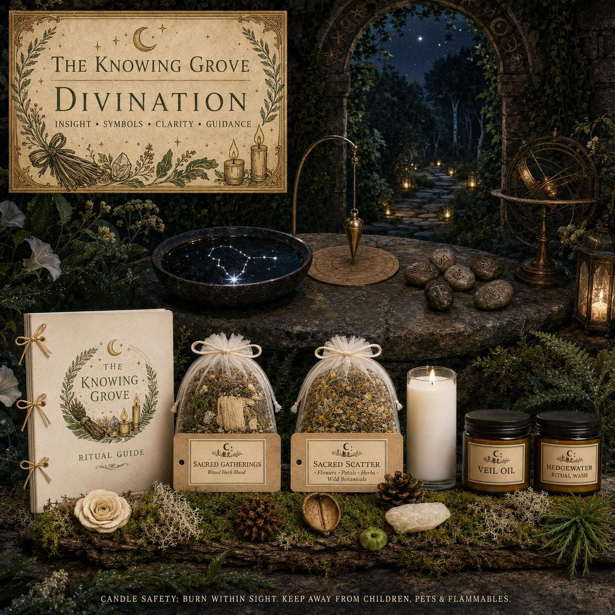 Divination Ritual Spellwork Kit